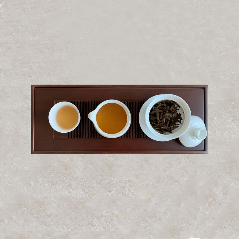 Gaiwan Tea Set with Bamboo Tea Tray